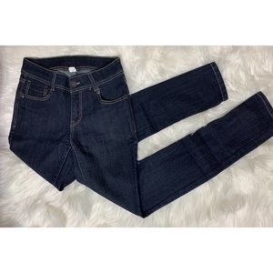 3/$15 C’est Toi dark blue mid rise jeans